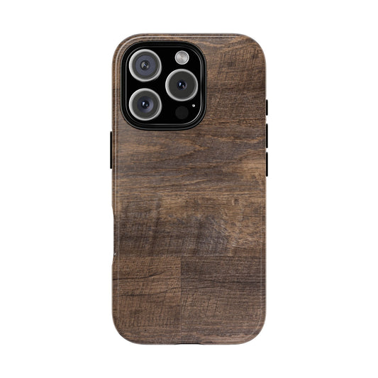 Woodgrain Tough Phone Case