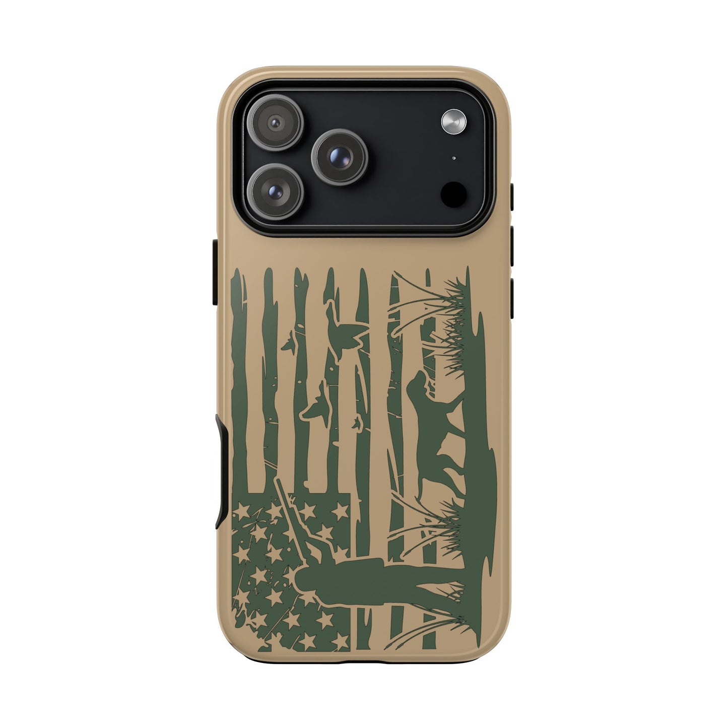 Quack’d Up Tan Tough Phone Case
