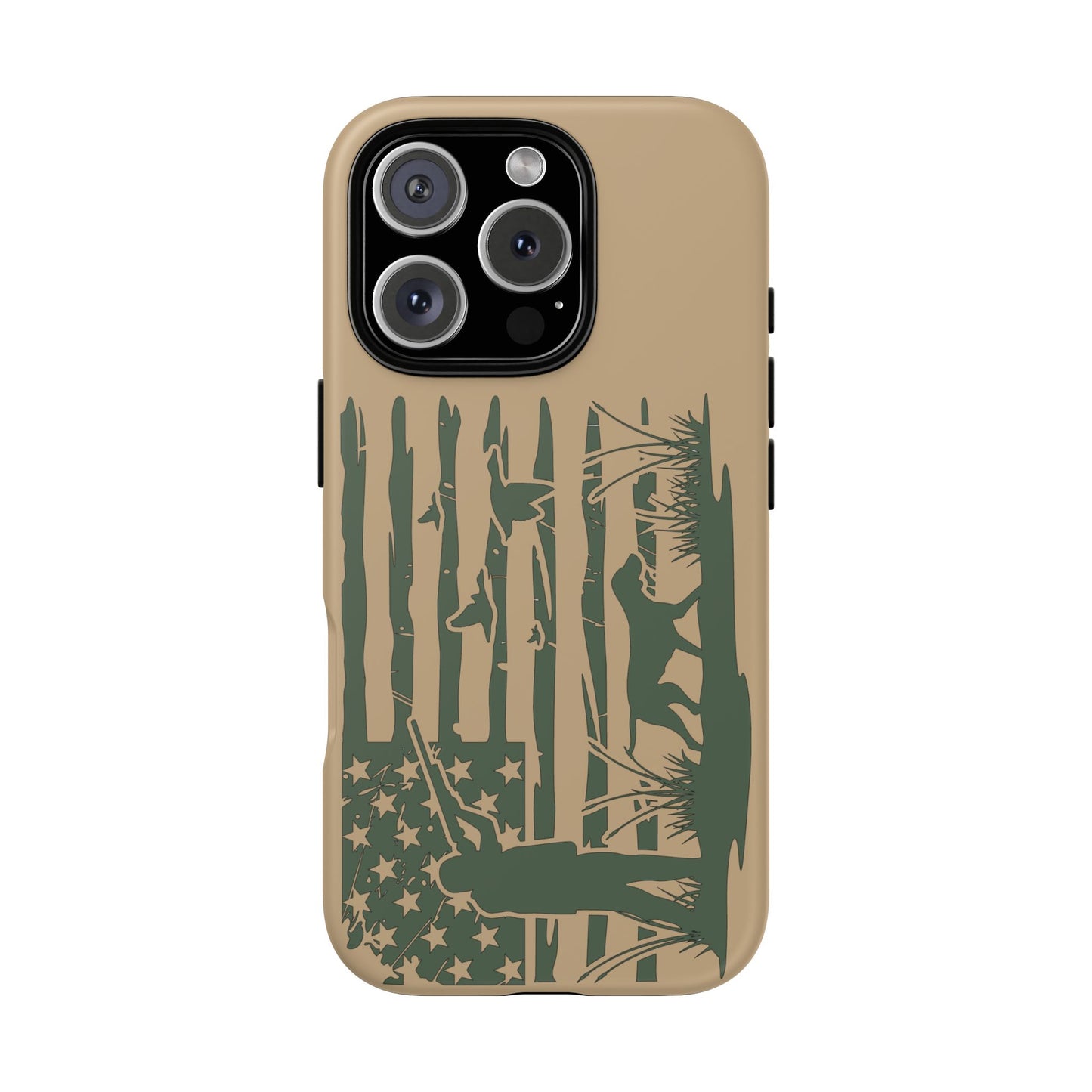 Quack’d Up Tan Tough Phone Case