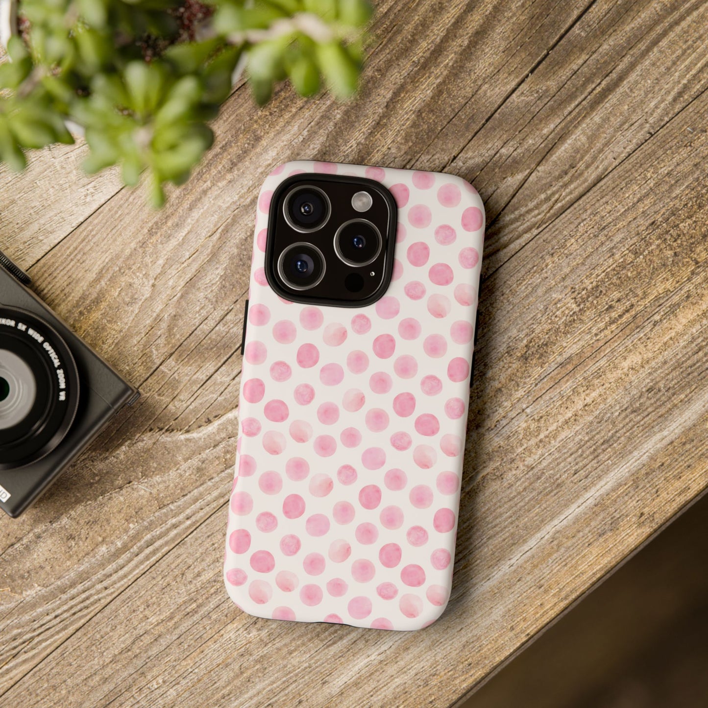 Polka Paint Tough Phone Case