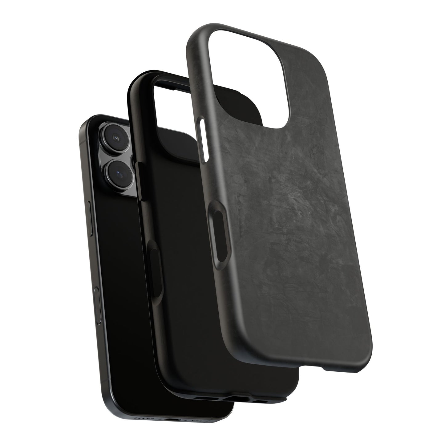Black Texture Tough Phone Case