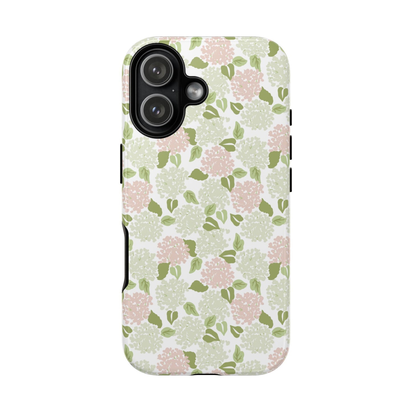 Pink Hydrangea Tough Phone Case