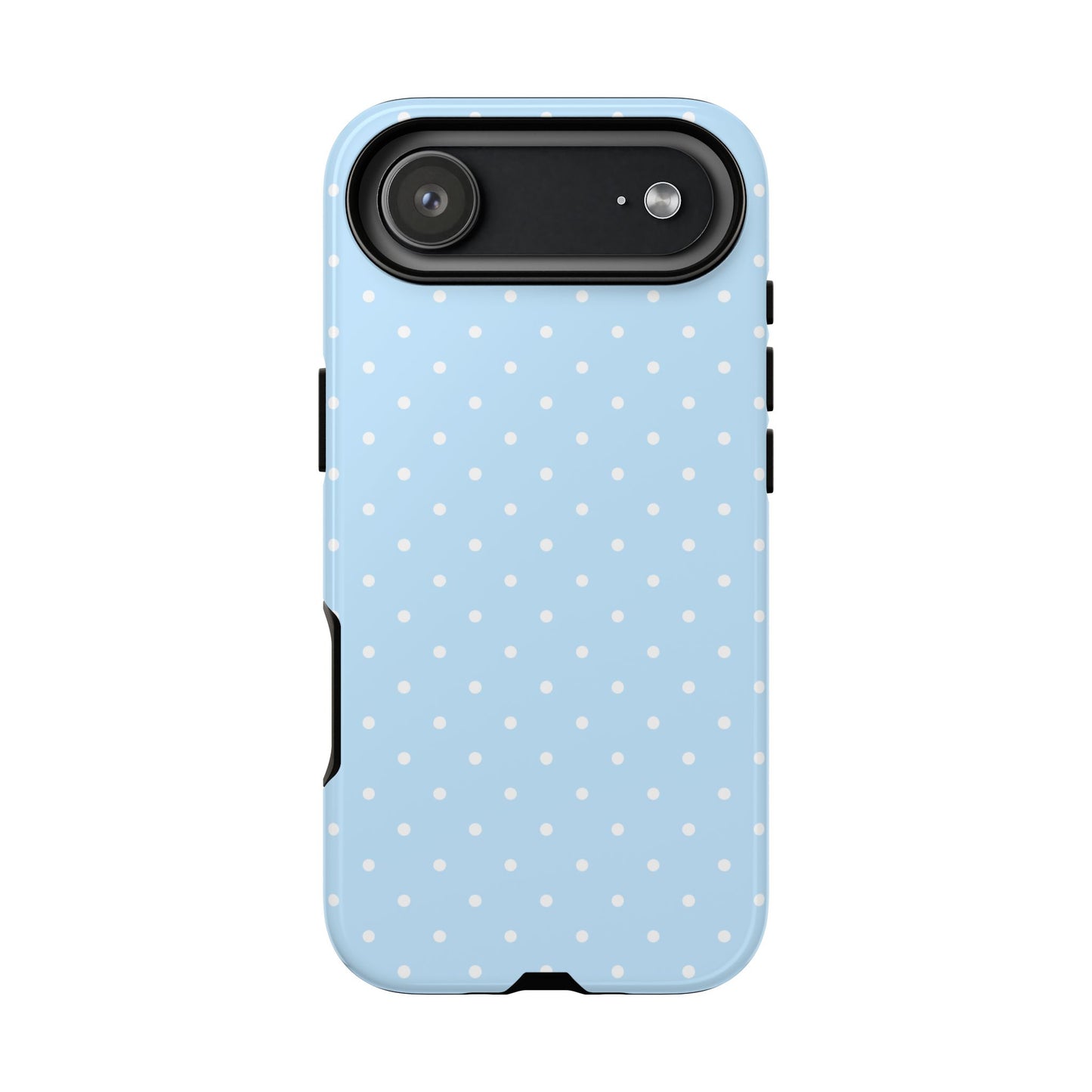 Polka Blue Tough Phone Case