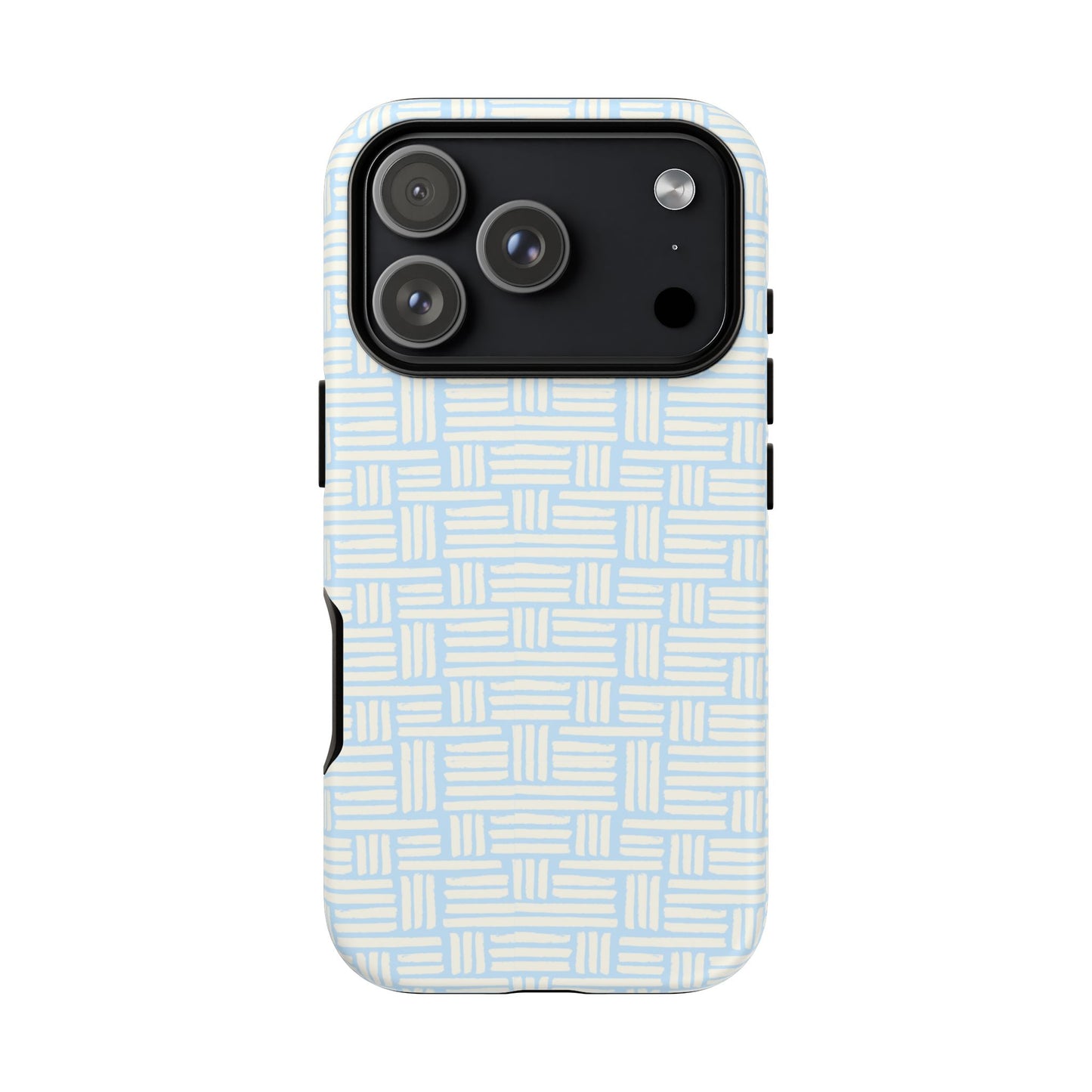 Coastal Crosshatch Tough Phone Case