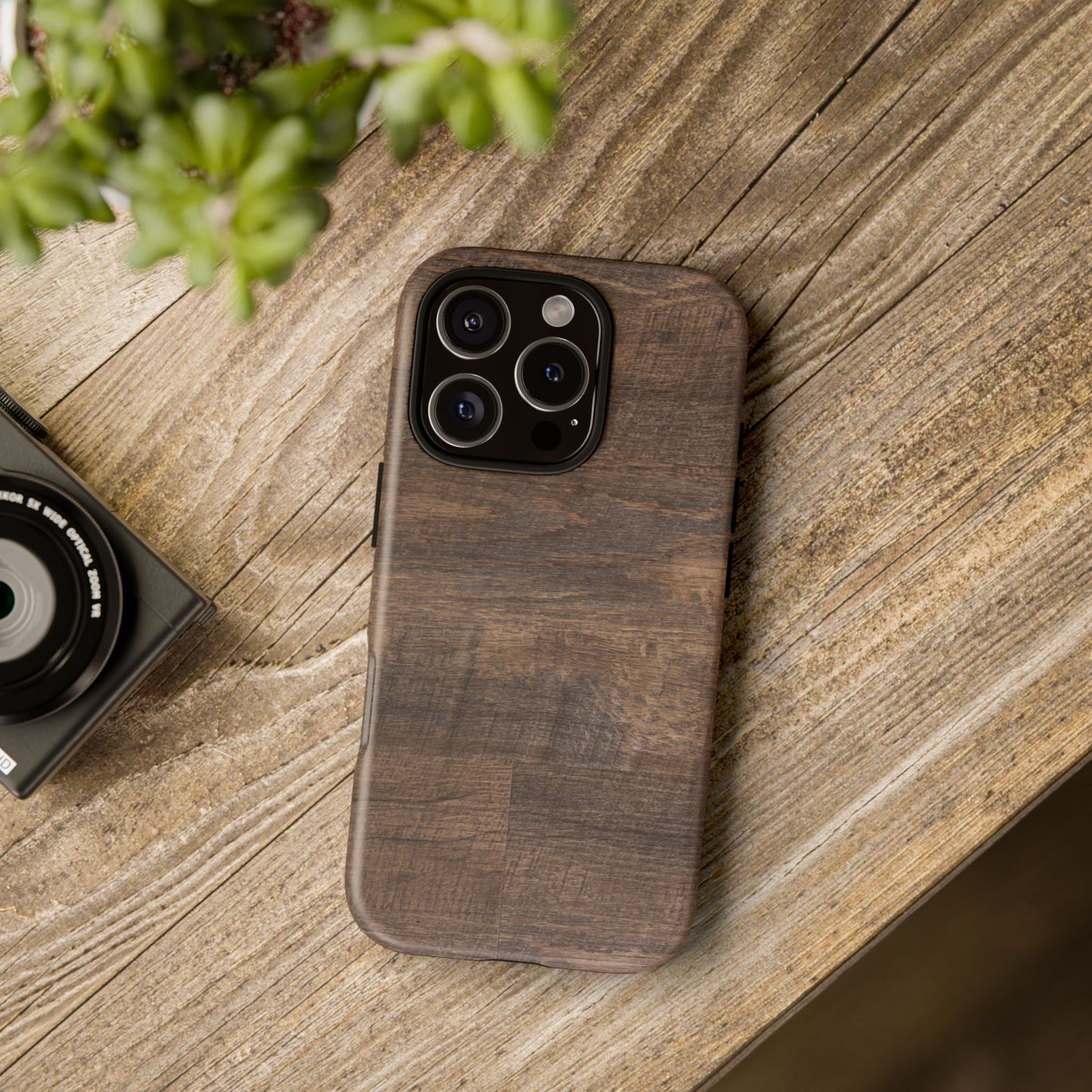 Woodgrain Tough Phone Case