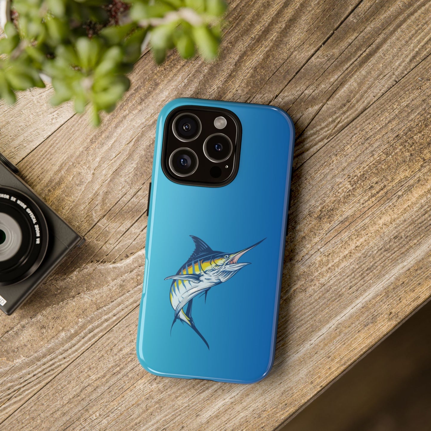 Blue Marlin Tough Phone Case