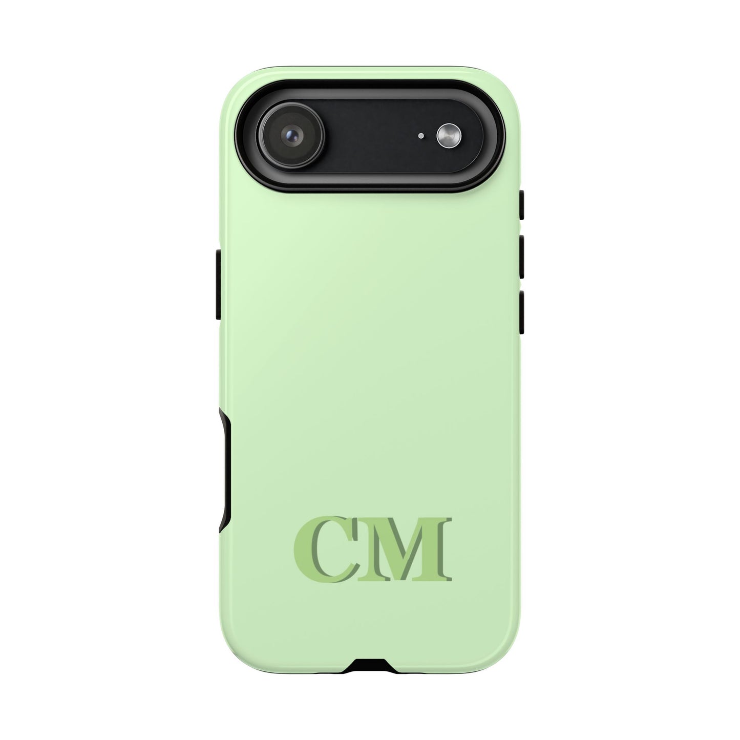 Custom Solid Initial Tough Phone Case