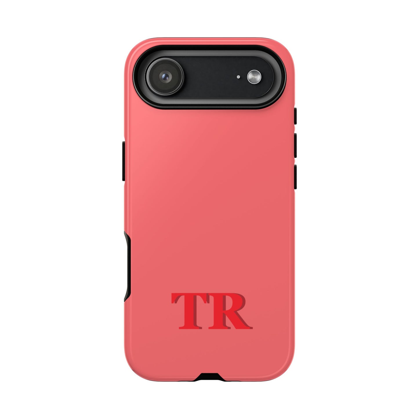 Custom Solid Initial Tough Phone Case