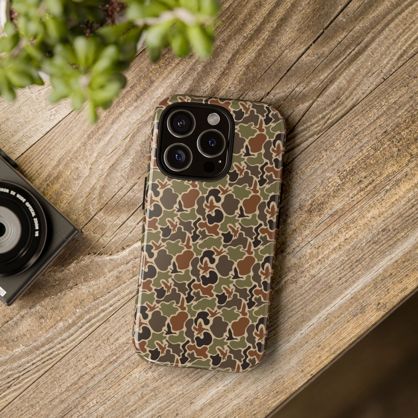 Waterfowl Camo Tough Phone Case