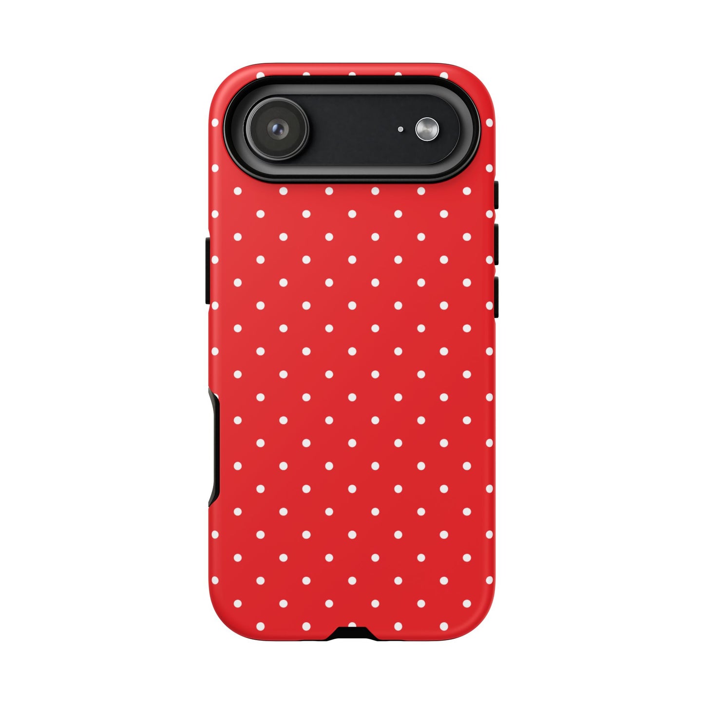 Polka Red Tough Phone Case