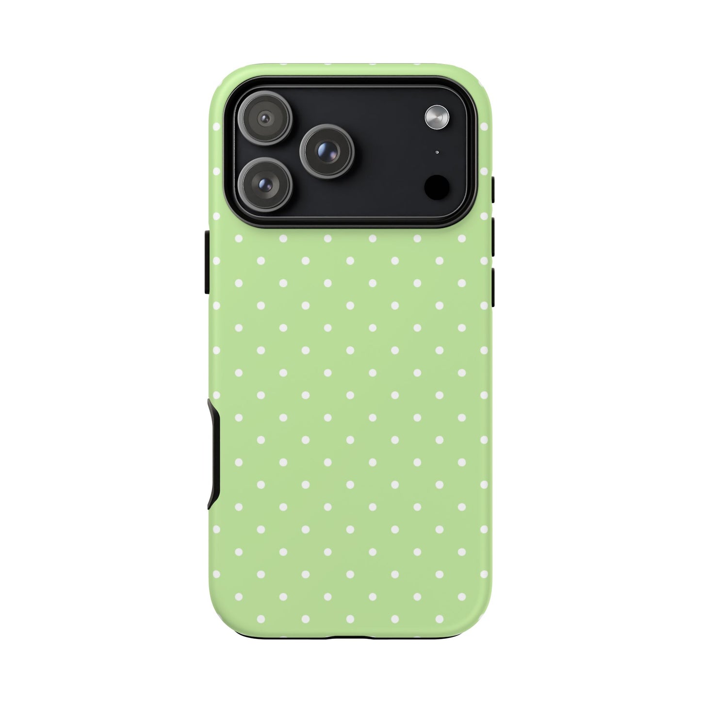 Polka Green Tough Phone Case