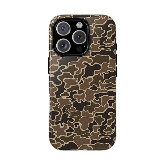 Retro Camo Tough Phone Case
