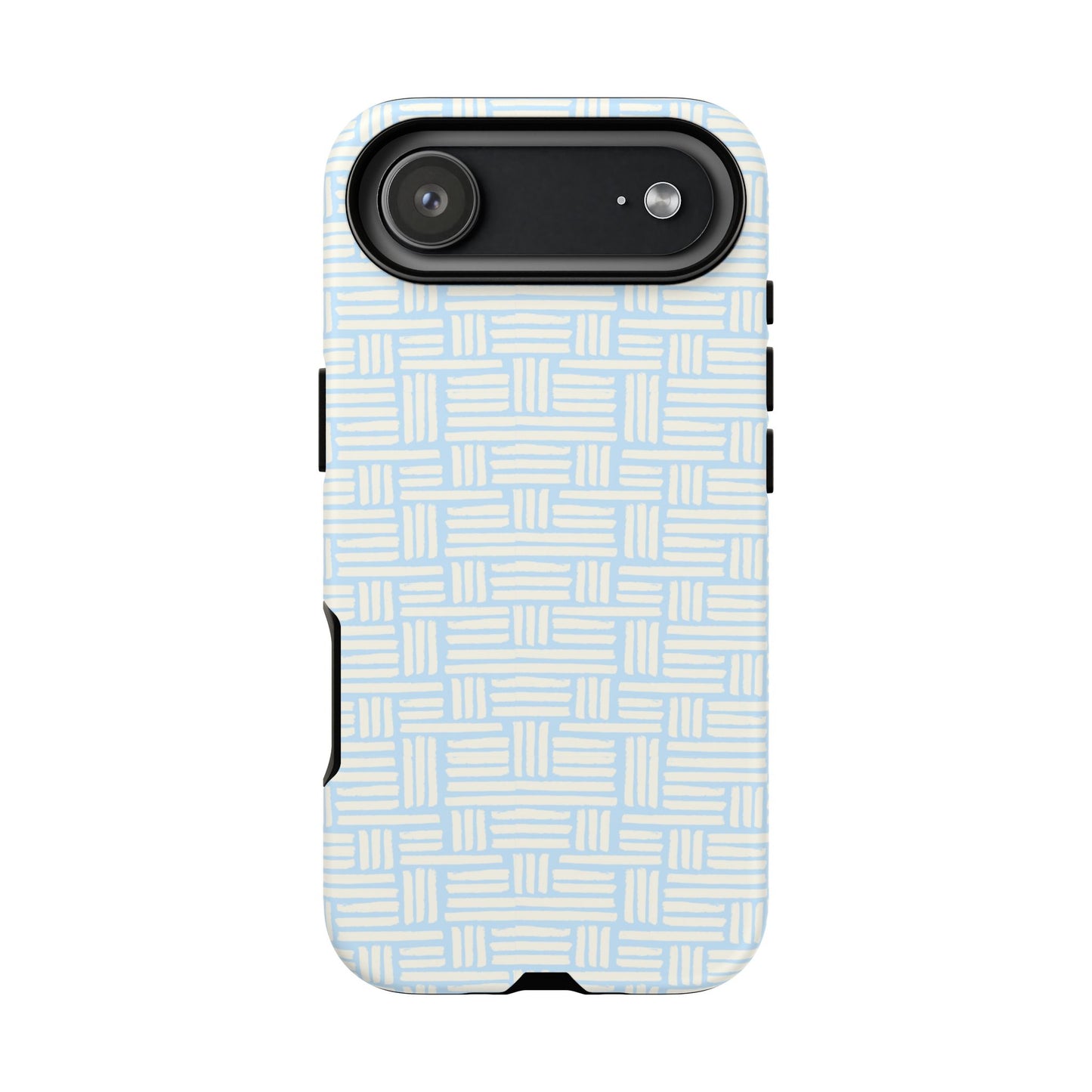 Coastal Crosshatch Tough Phone Case