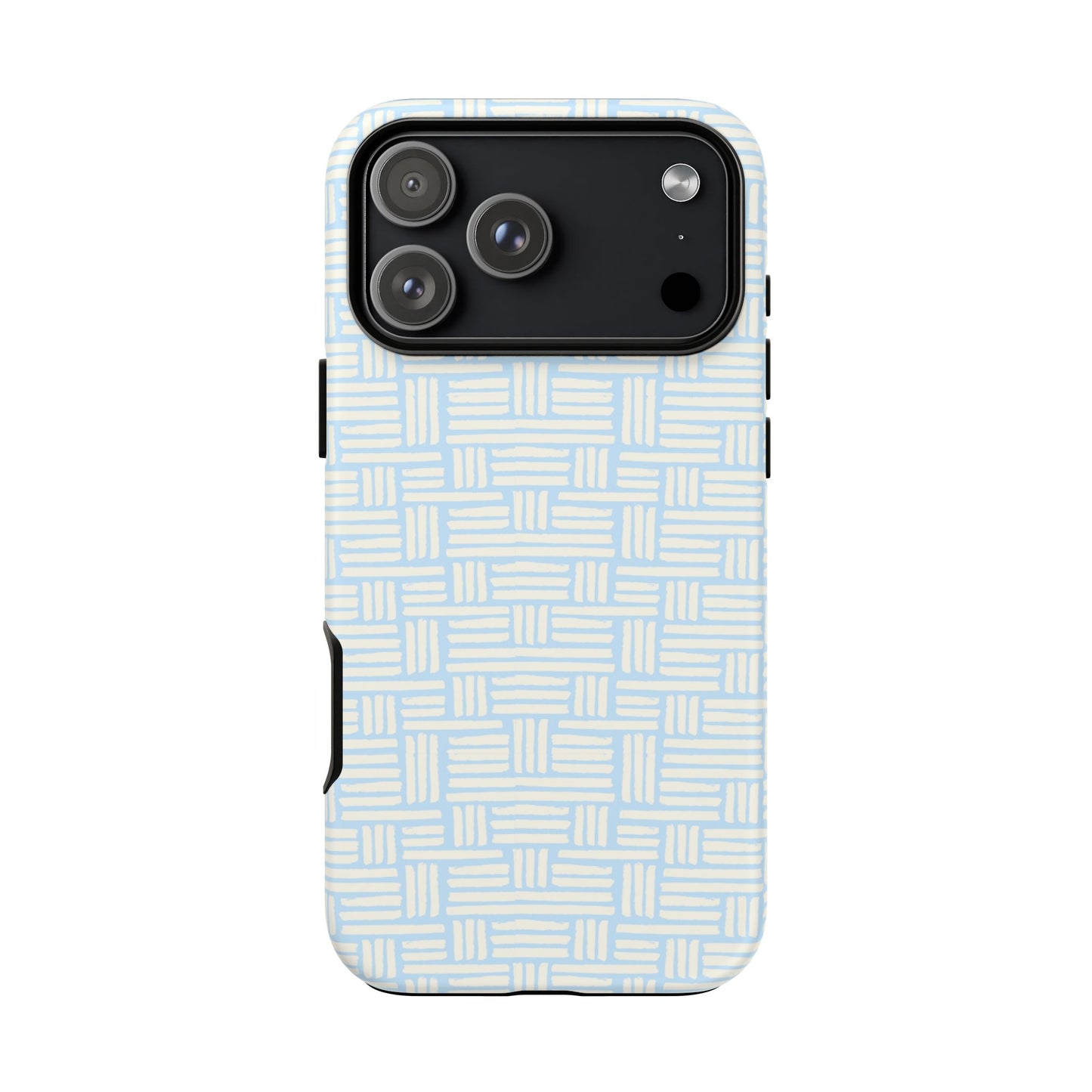 Coastal Crosshatch Tough Phone Case