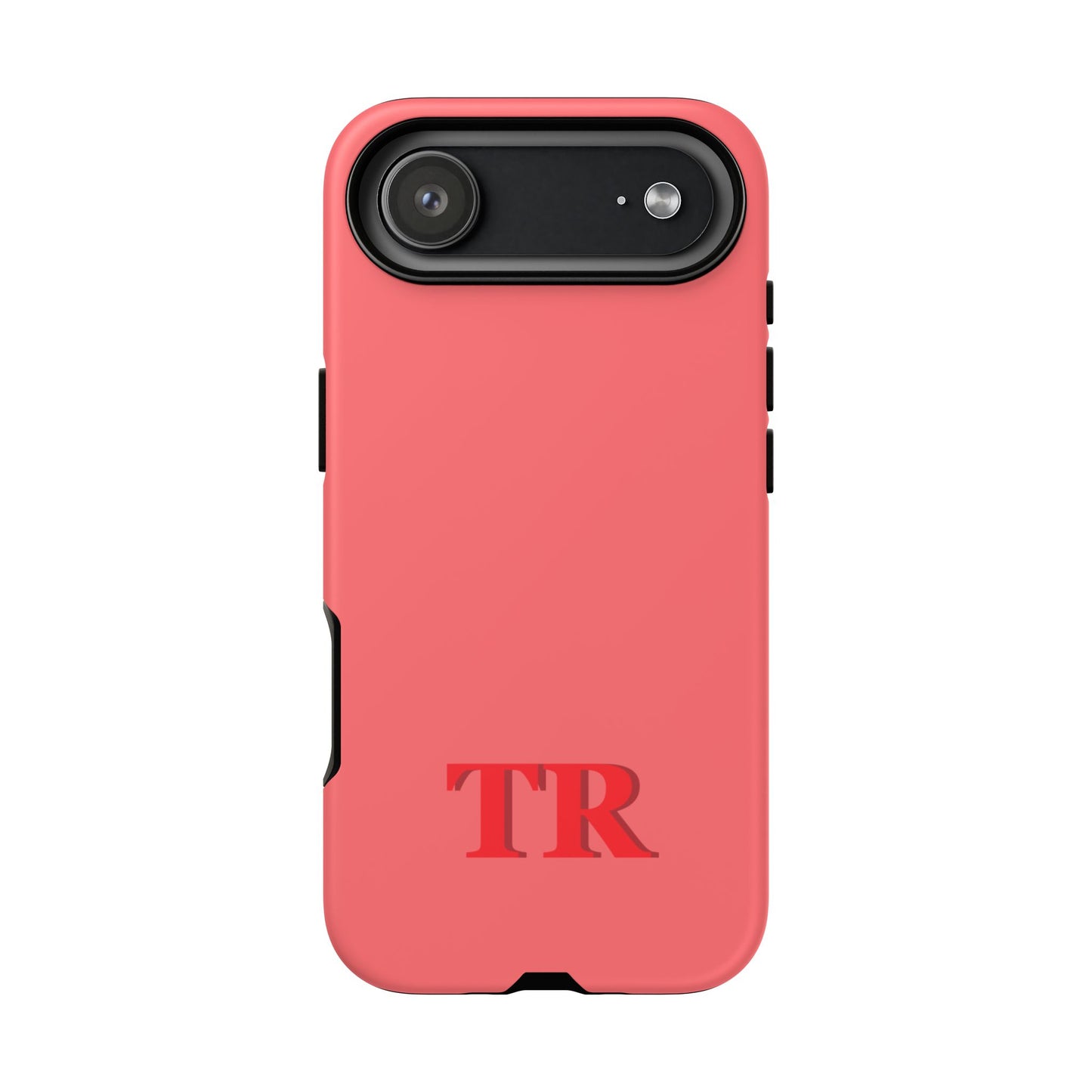 Custom Solid Initial Tough Phone Case