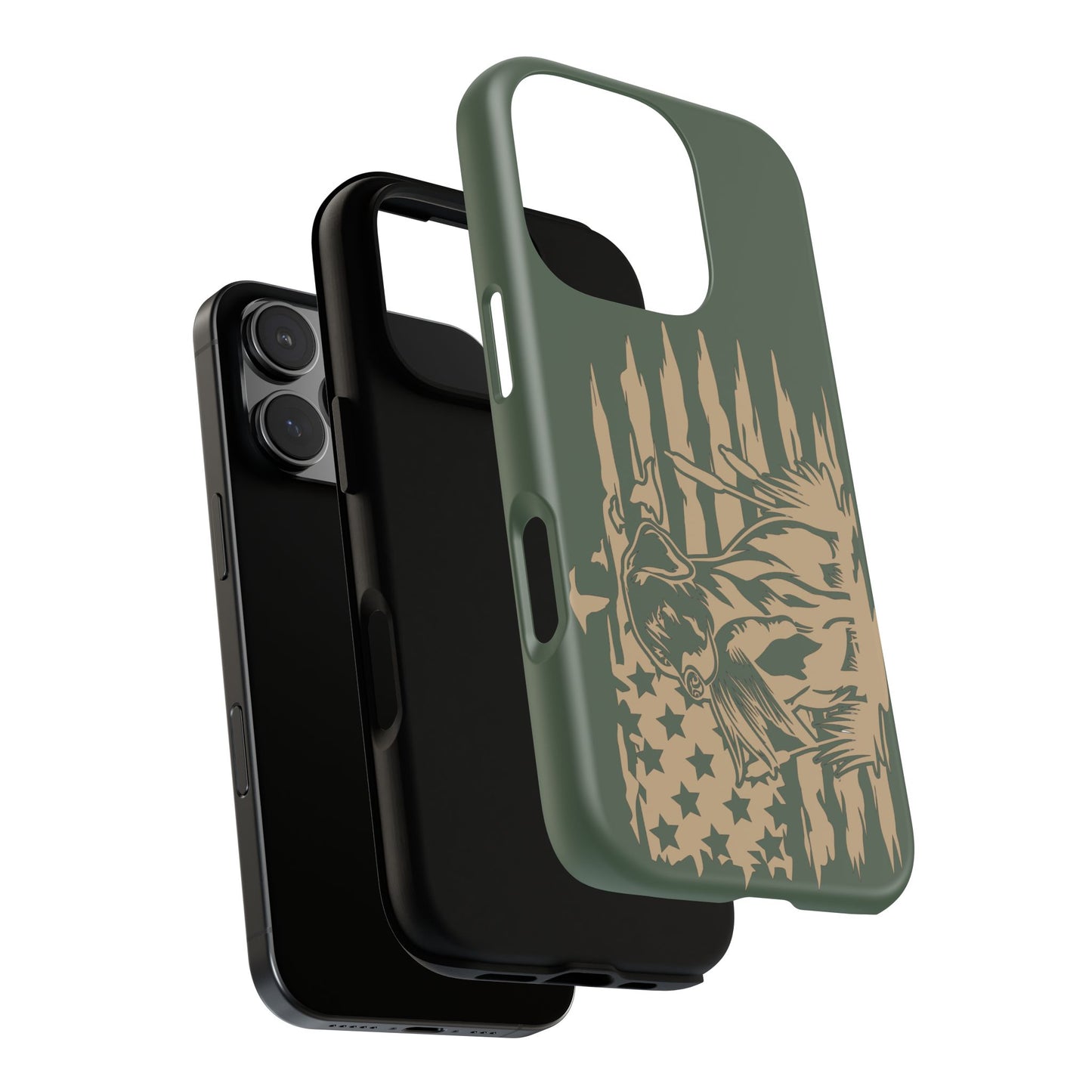 Gun Dog Green Tough Phone Case