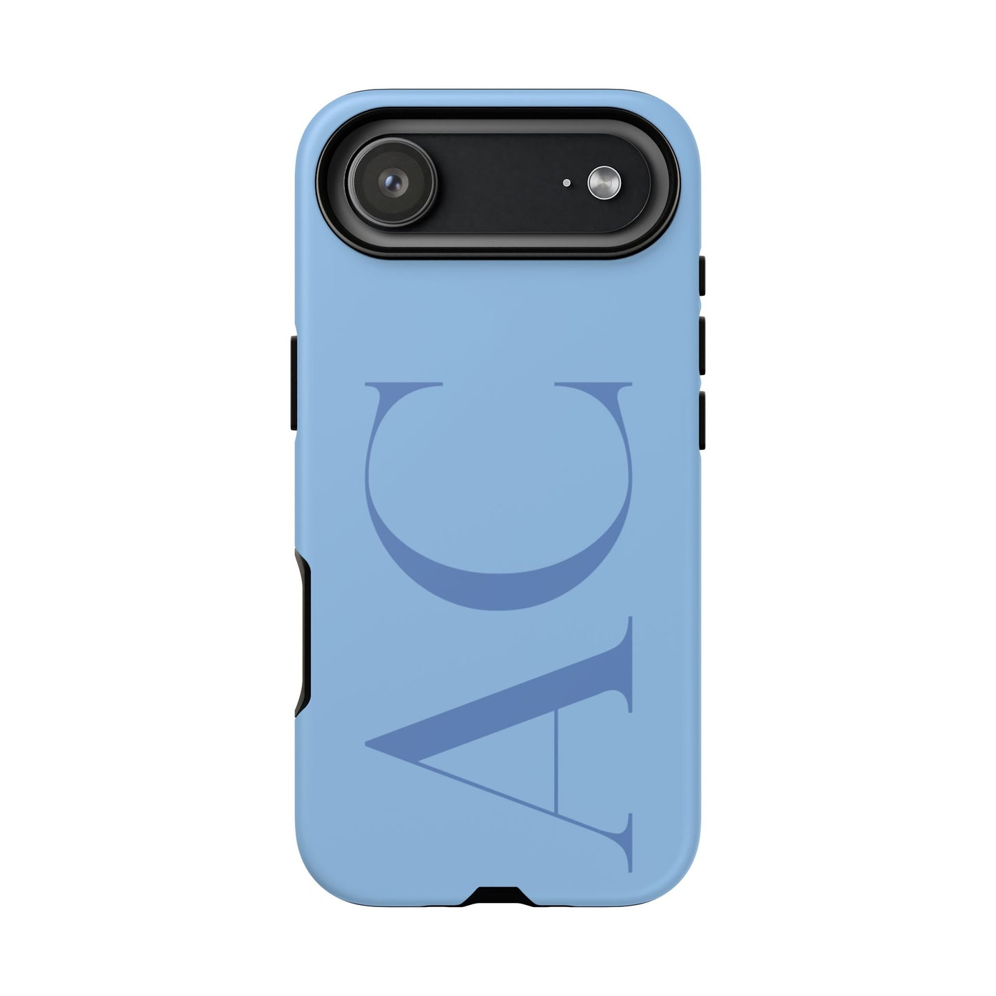 Custom Large Initial Tough Phone Case