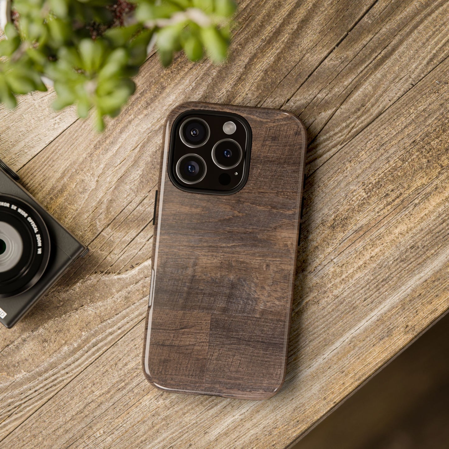 Woodgrain Tough Phone Case