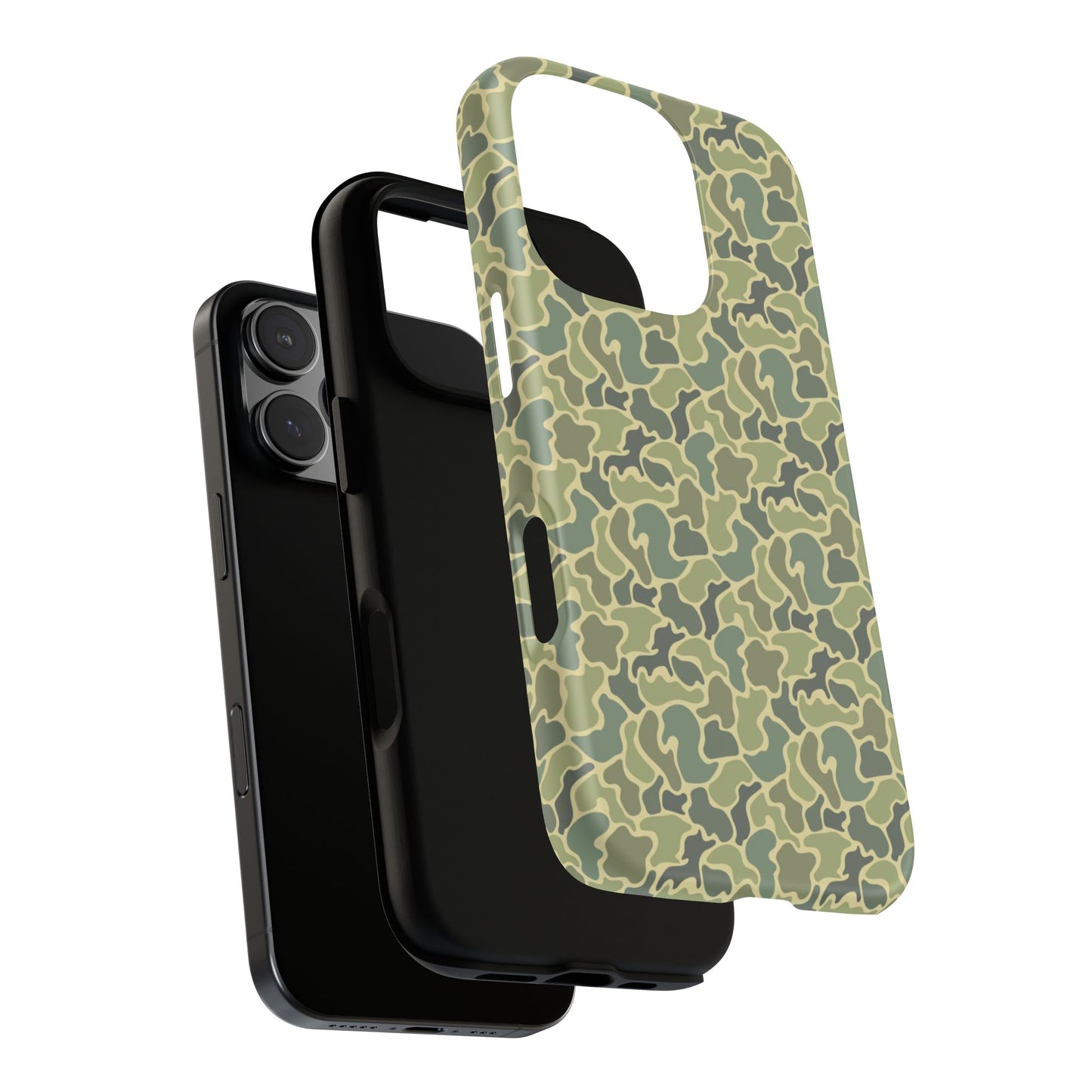 Mixed Camo Tough Phone Case
