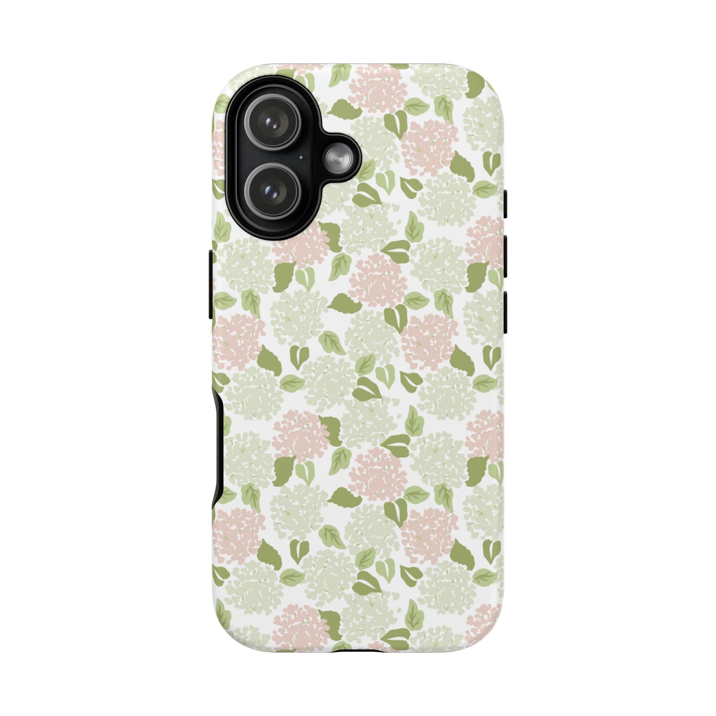 Pink Hydrangea Tough Phone Case