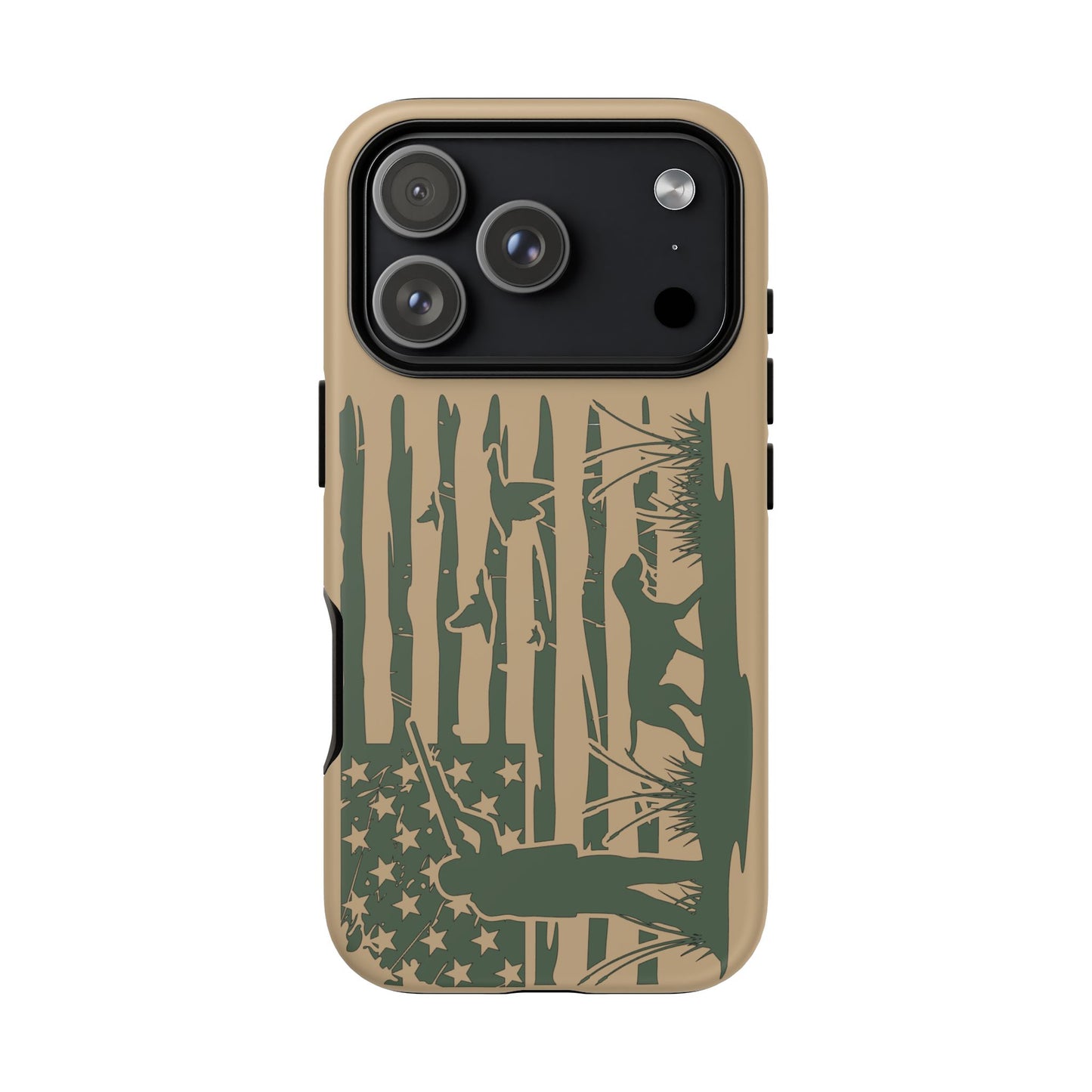 Quack’d Up Tan Tough Phone Case