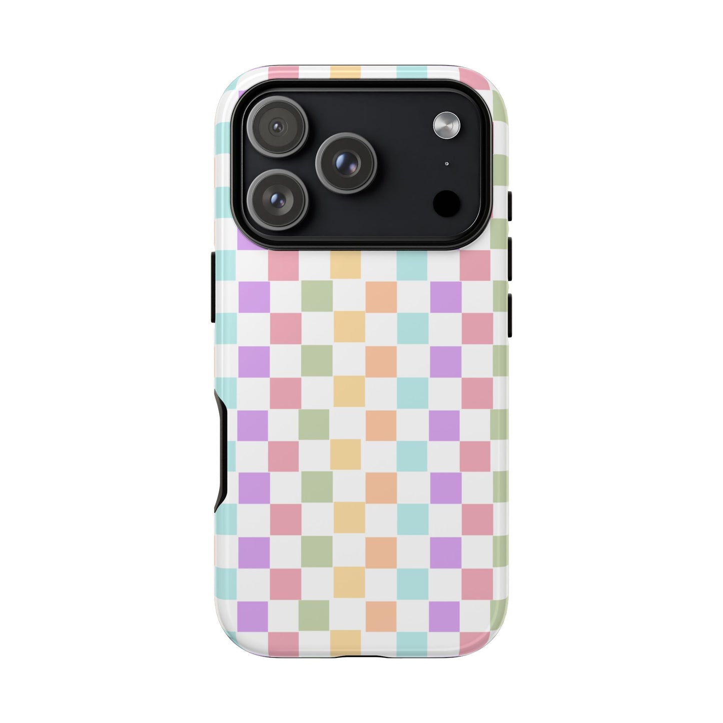 Color Block Tough Phone Case