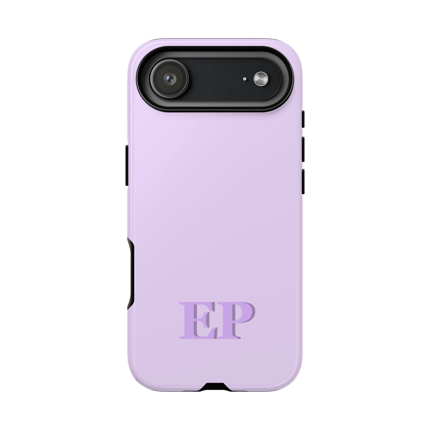 Custom Solid Initial Tough Phone Case