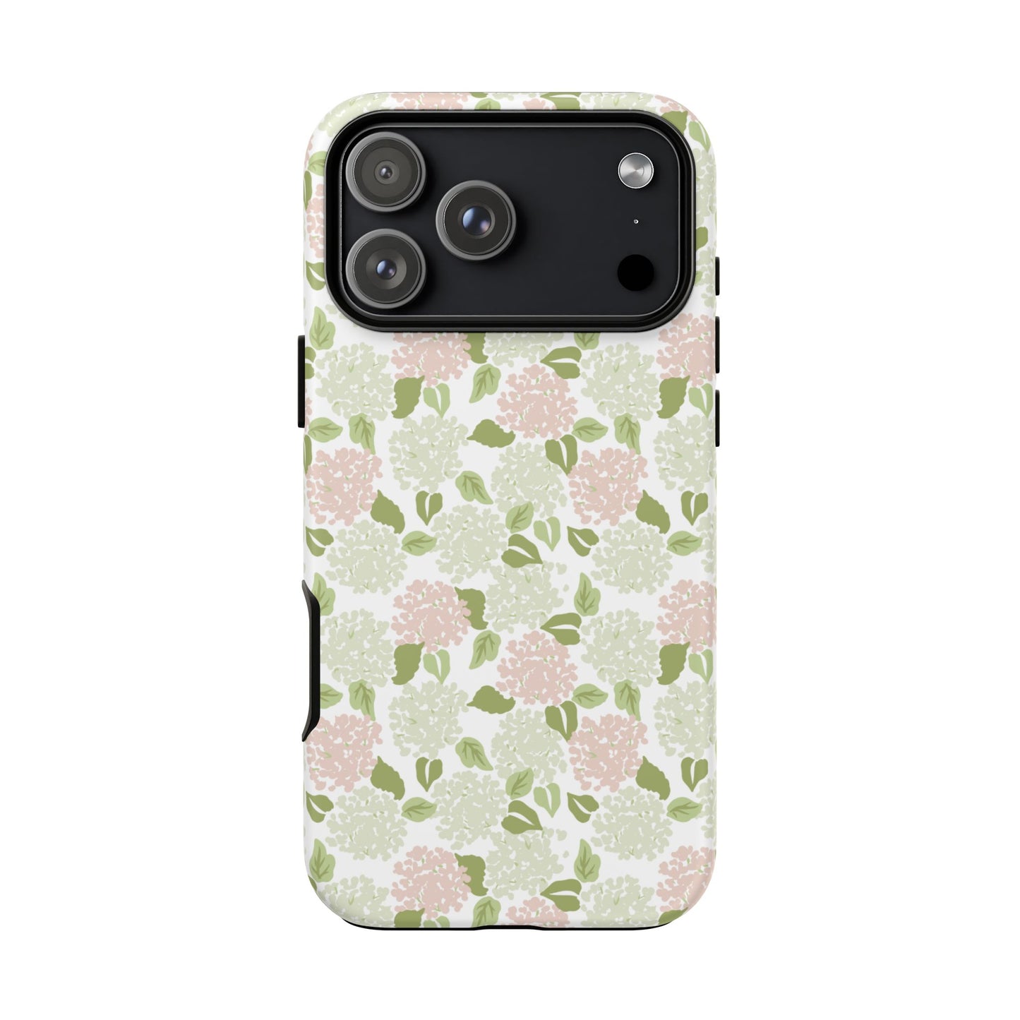 Pink Hydrangea Tough Phone Case