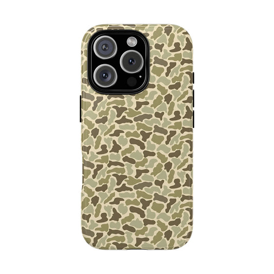 Old School Camo Tough Phone Case