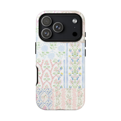 Mixed Patchwork Tough Phone Case