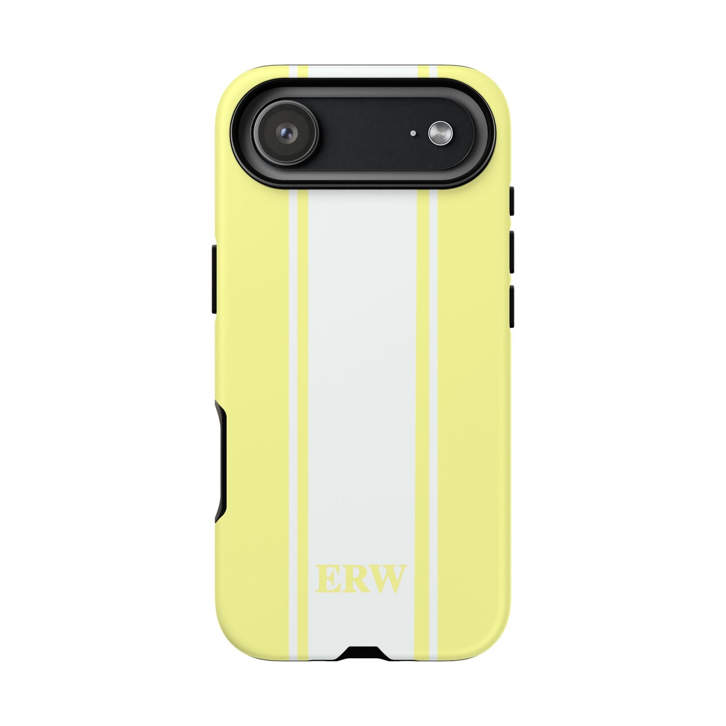 Custom Initial Column Tough Phone Case