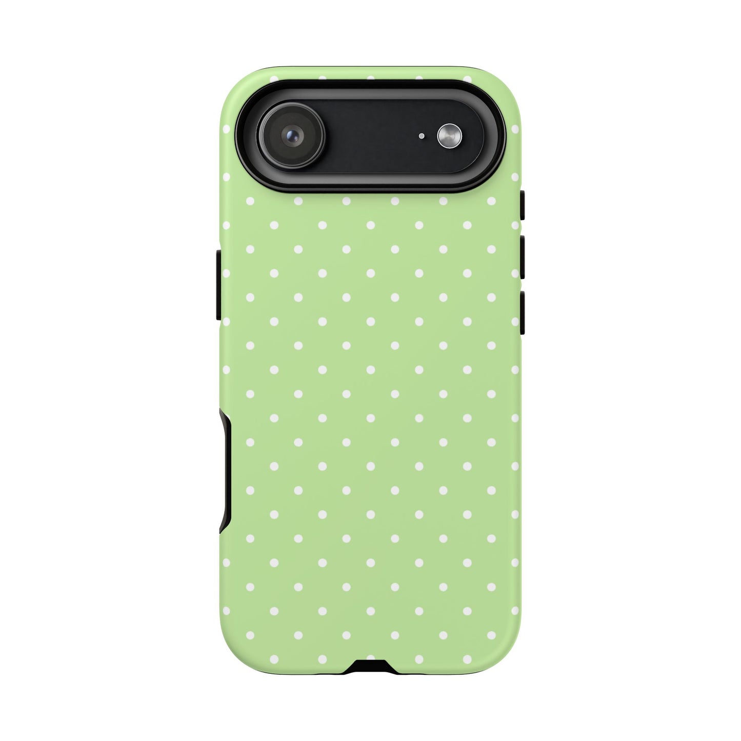Polka Green Tough Phone Case