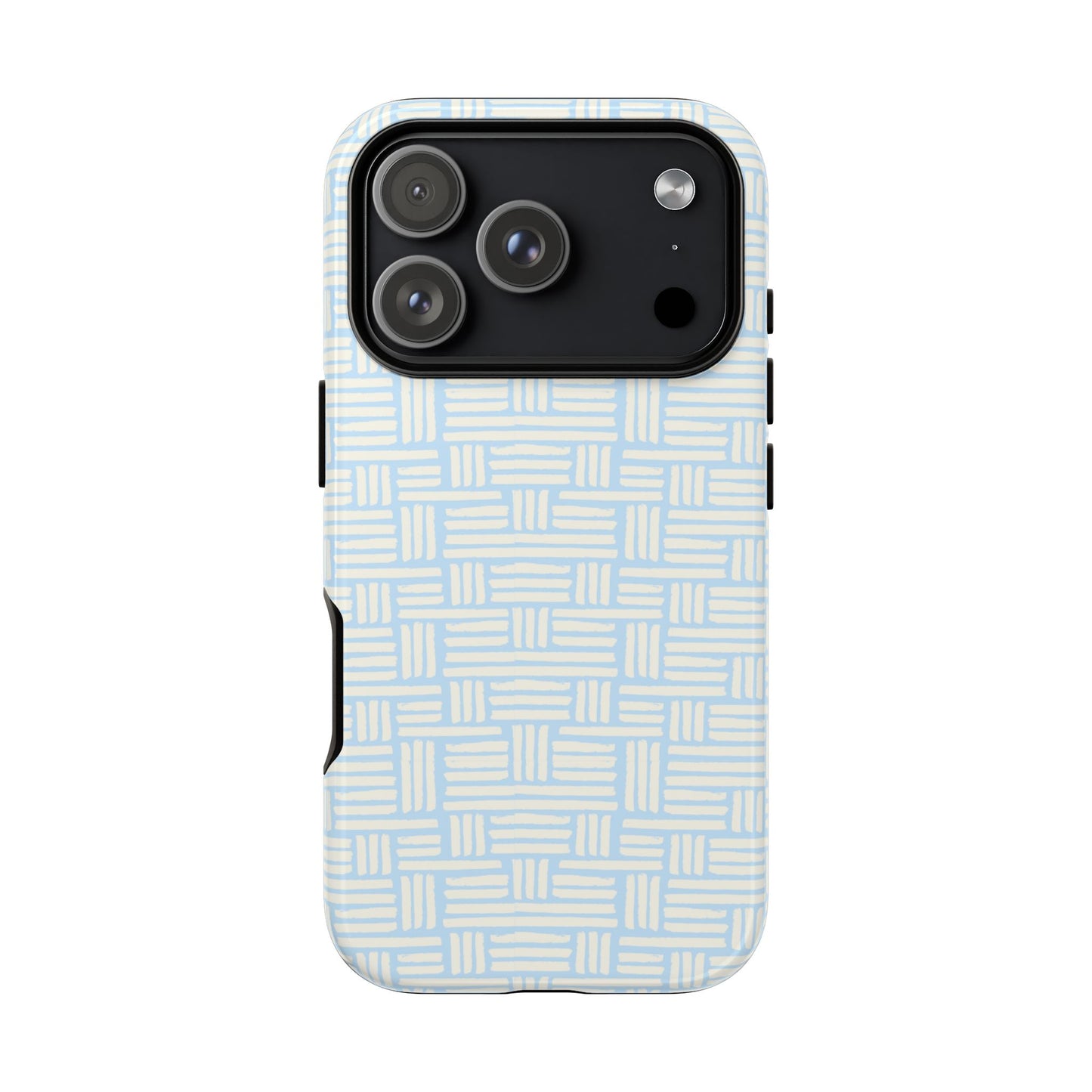 Coastal Crosshatch Tough Phone Case