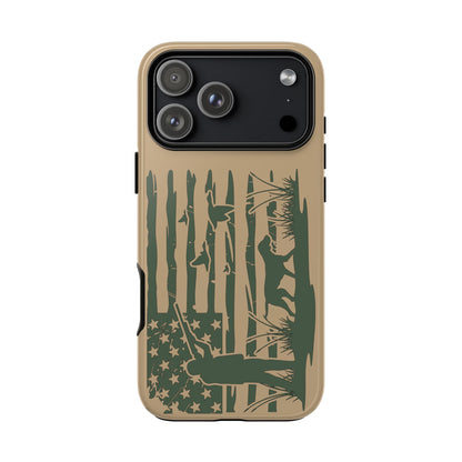 Quack’d Up Tan Tough Phone Case