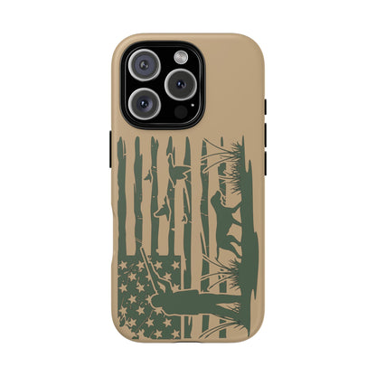 Quack’d Up Tan Tough Phone Case
