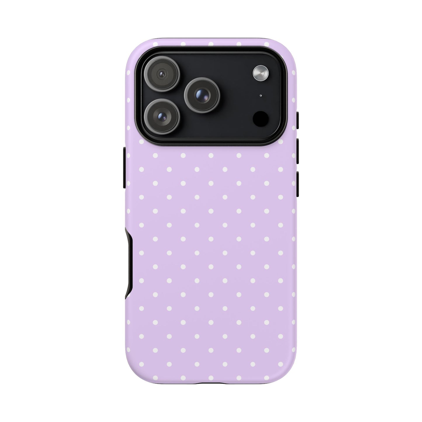 Polka Purple Tough Phone Case