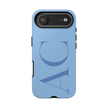 Custom Large Initial Tough Phone Case