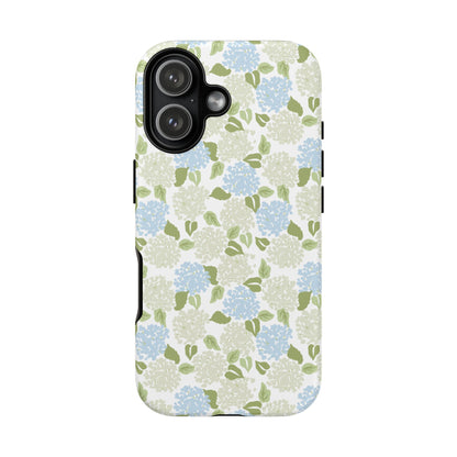 Blue Hydrangea Tough Phone Case
