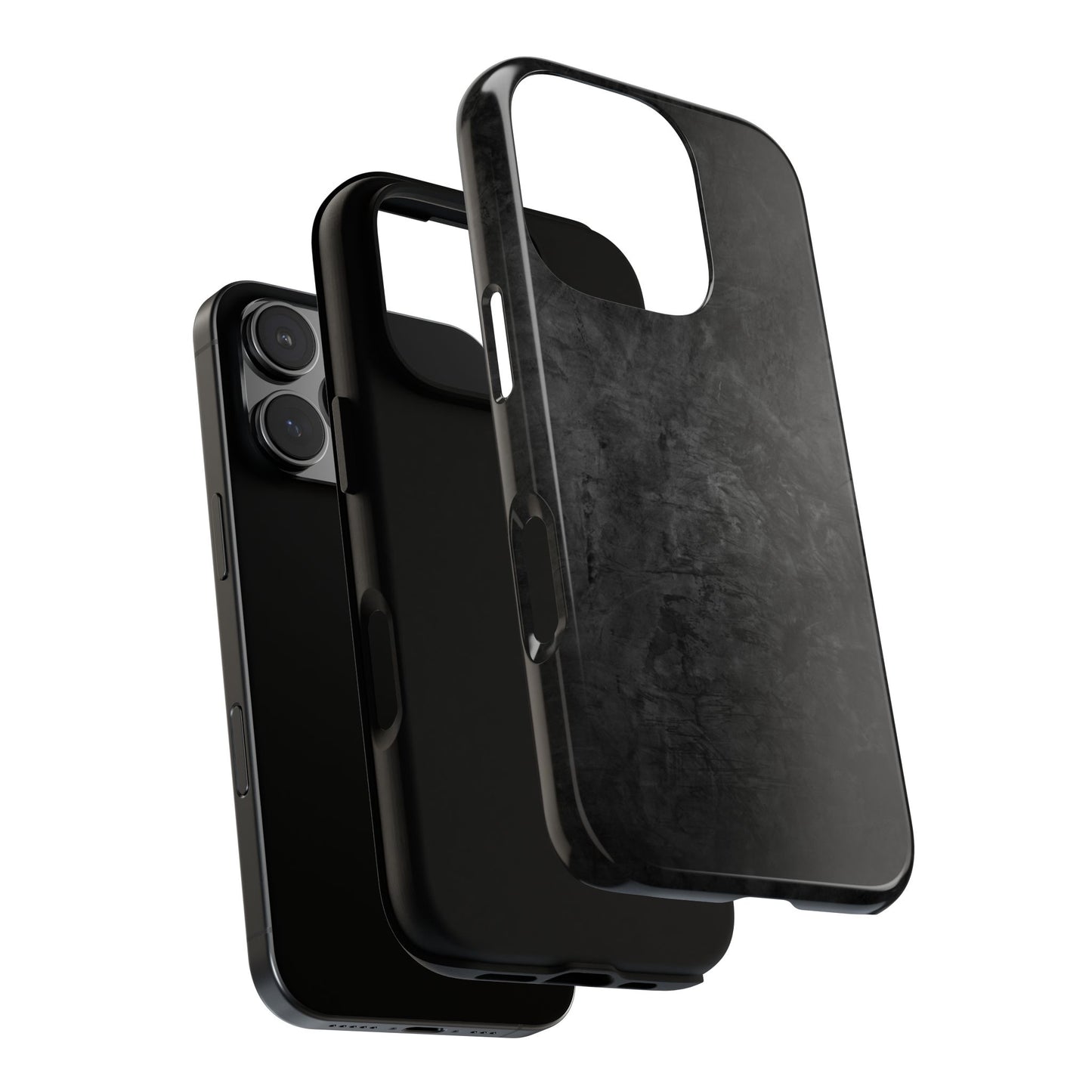 Black Texture Tough Phone Case
