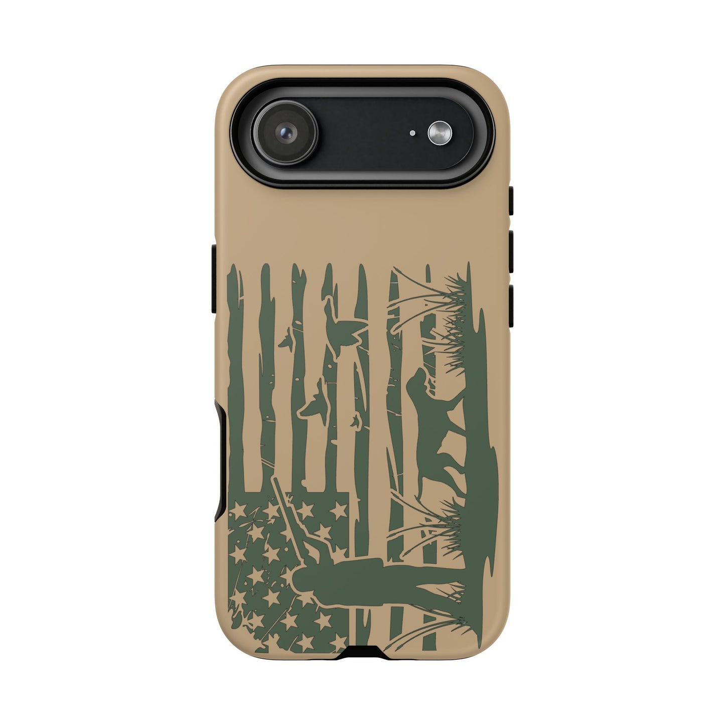 Quack’d Up Tan Tough Phone Case
