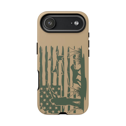 Quack’d Up Tan Tough Phone Case