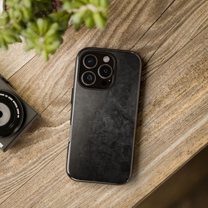 Black Texture Tough Phone Case