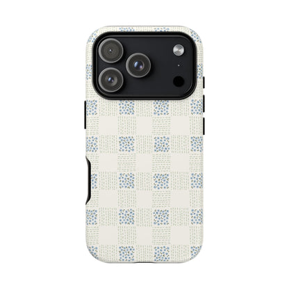 Gingham Girl Tough Phone Case
