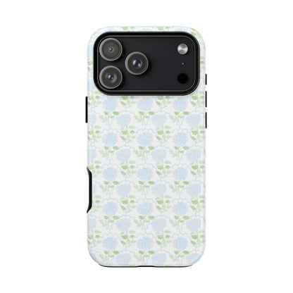 Hopeful Hydrangea Tough Phone Case