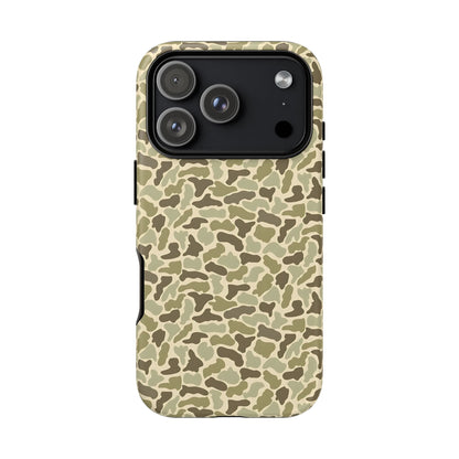 Old School Camo Tough Phone Case