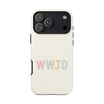 WWJD Tough Phone Case