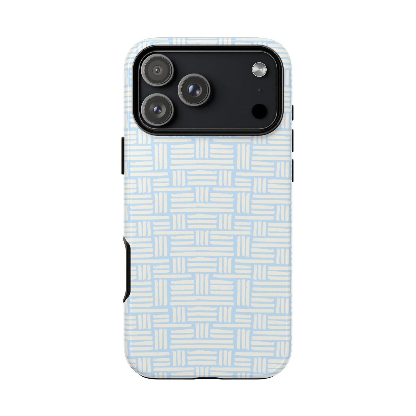 Coastal Crosshatch Tough Phone Case