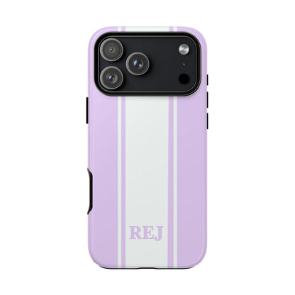 Custom Initial Column Tough Phone Case