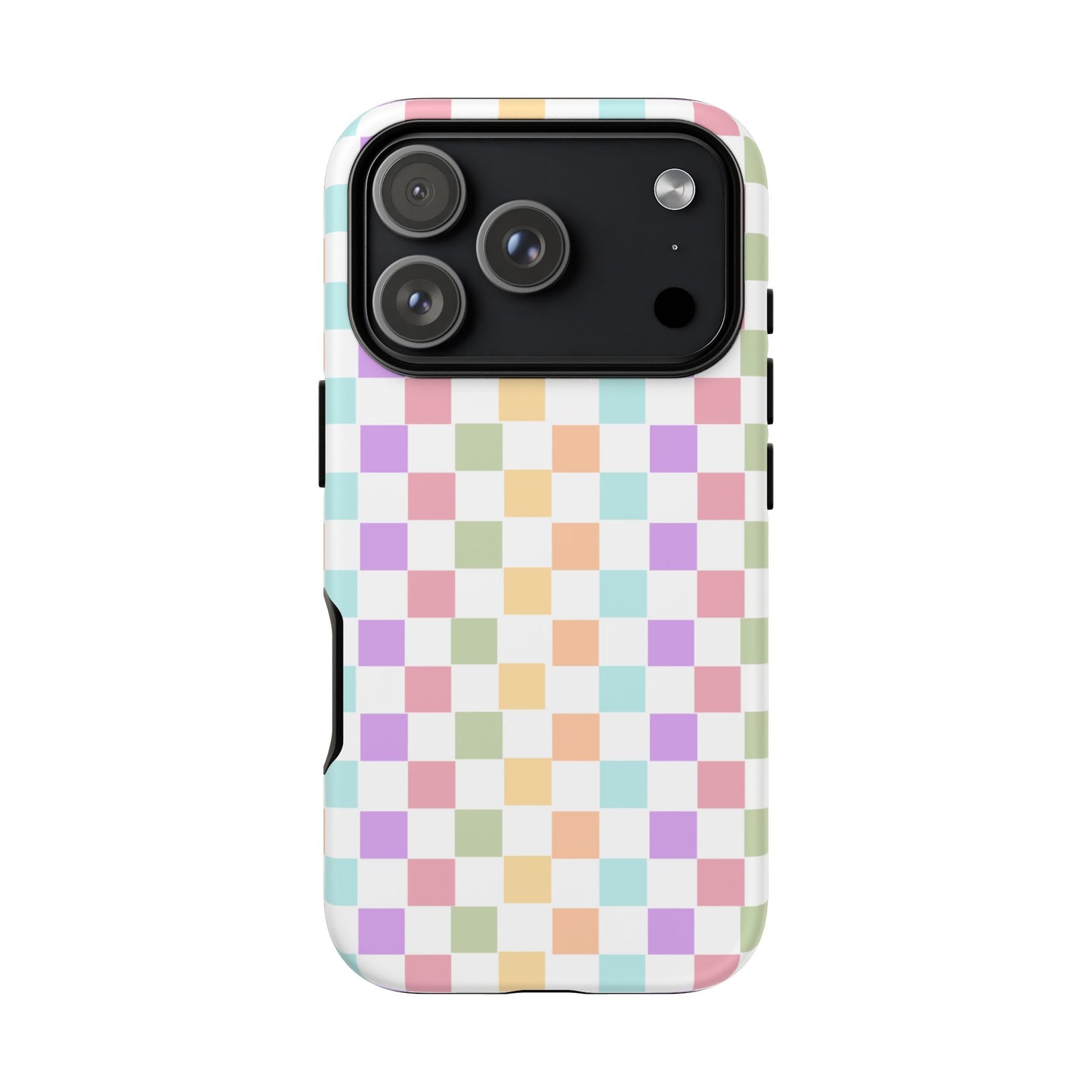 Color Block Tough Phone Case