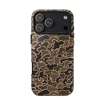 Retro Camo Tough Phone Case